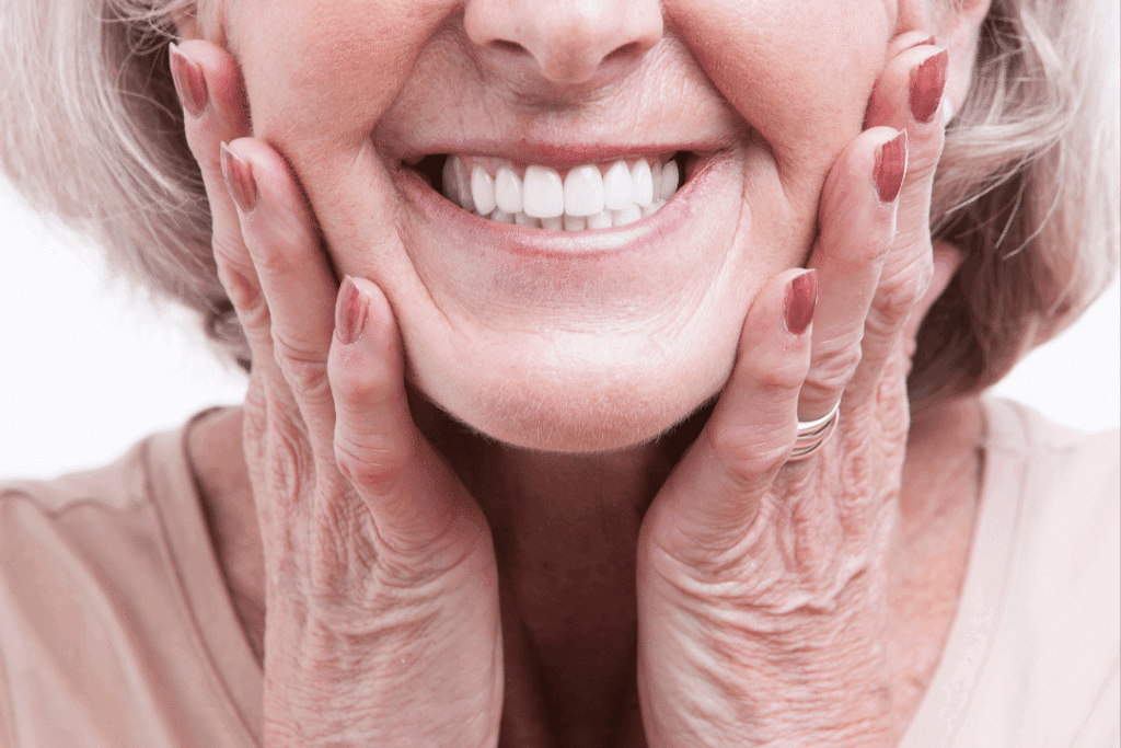natural-looking dentures before and after Bethesda
